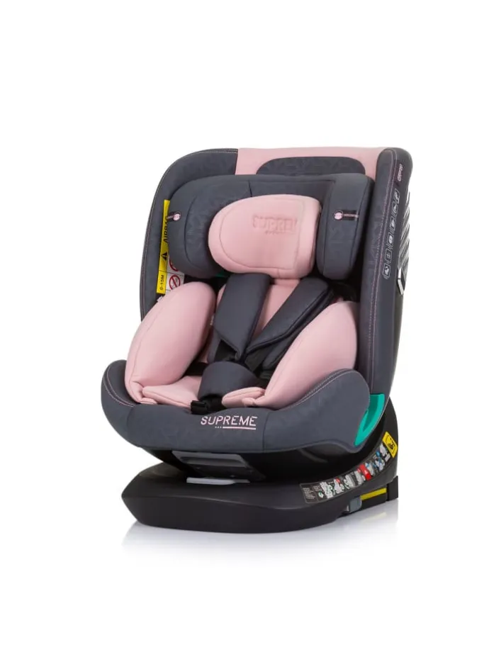 i-Size Kindersitz Supreme in rosa