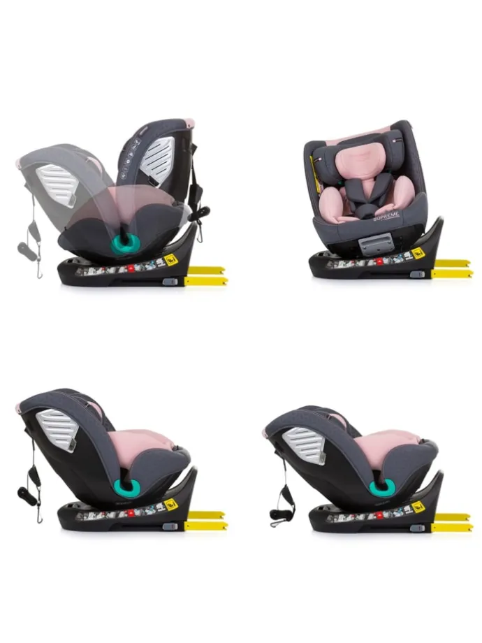 i-Size Kindersitz Supreme in rosa