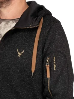 Jacke 418000-3937 in anthrazit
