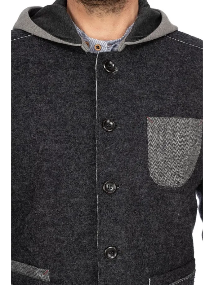 Jacke ANSELM in dunkelgrau
