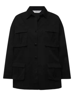 Jacke in schwarz
