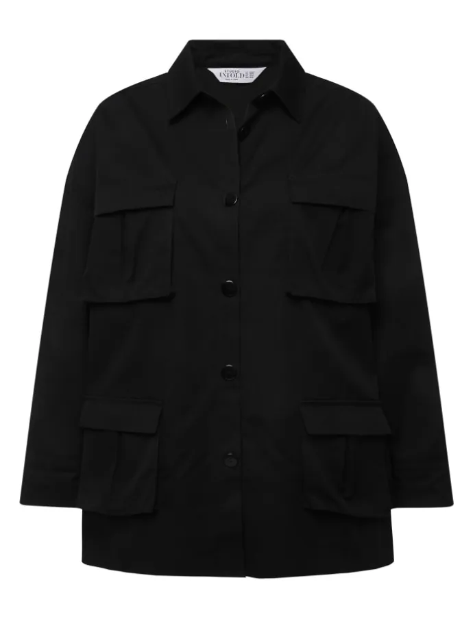 Jacke in schwarz