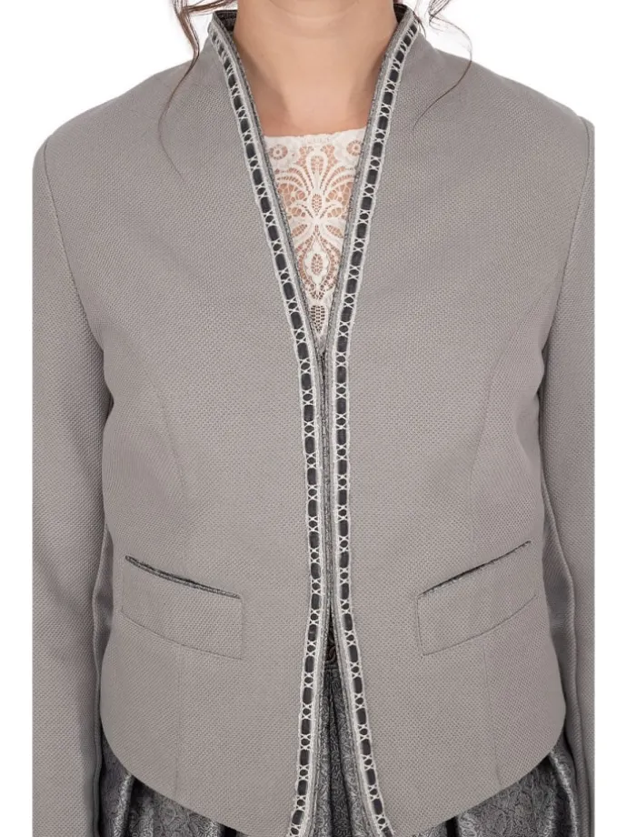 Jacke SARA in silber