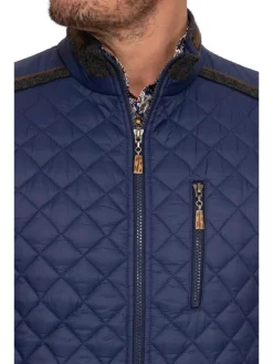 Jacke WEICHELSEE-F002 in blau