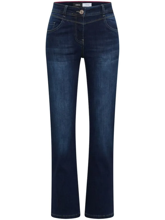 Jeans - Bootcut fit - in Dunkelblau