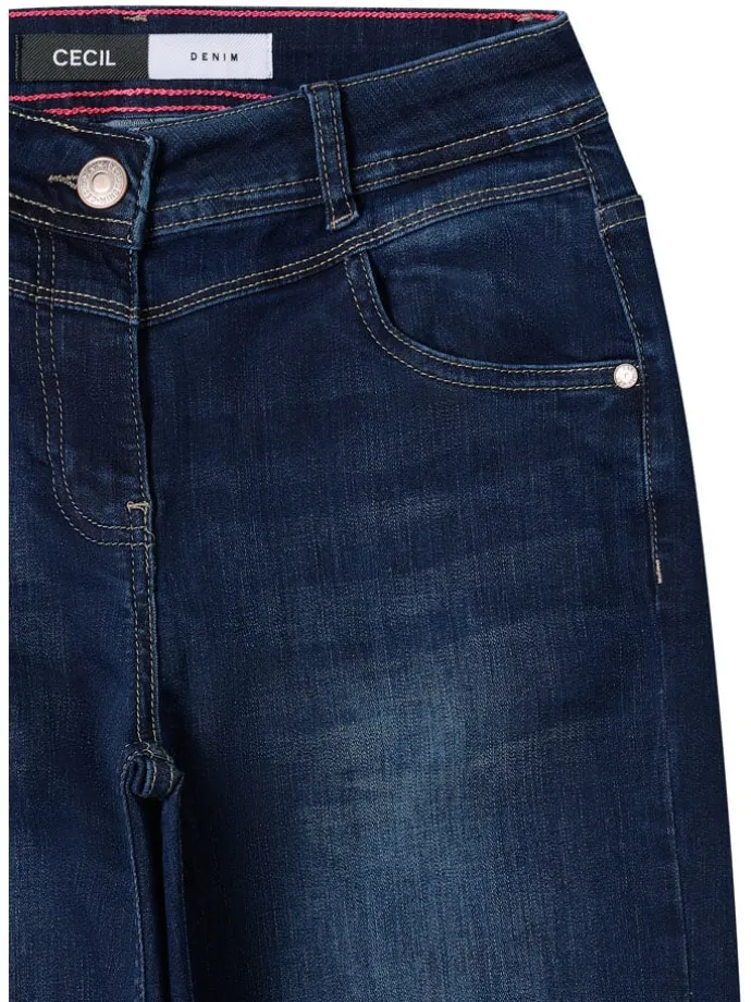 Jeans - Bootcut fit - in Dunkelblau