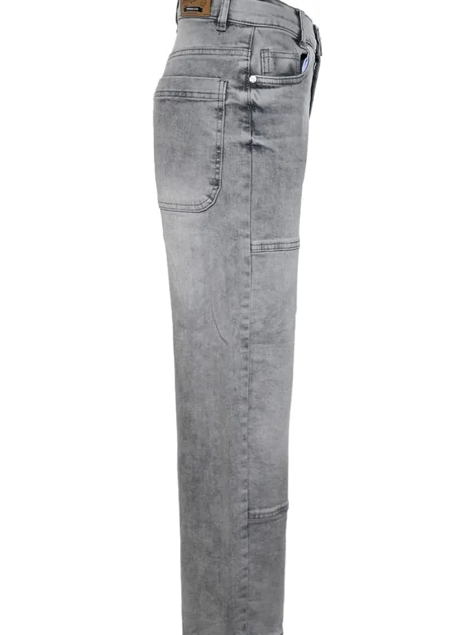 Jeans - Comfort fit - in Grau