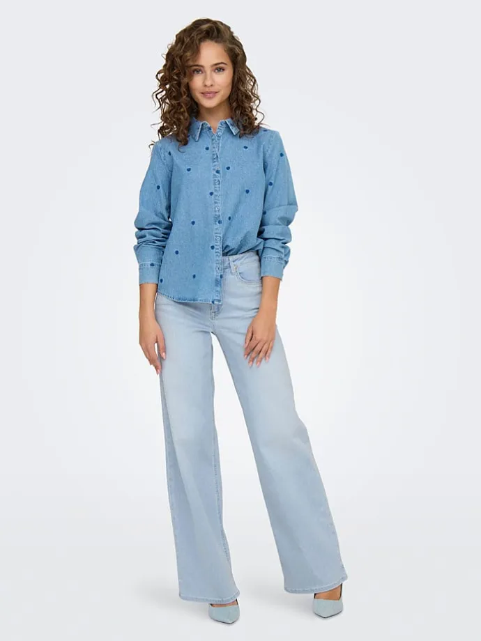 Jeans - Comfort fit - in Hellblau