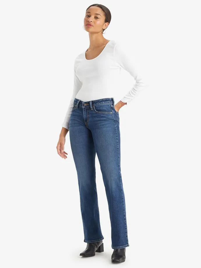 Jeans - Flare fit - in Dunkelblau