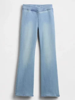 Jeans - Flare fit - in Hellblau