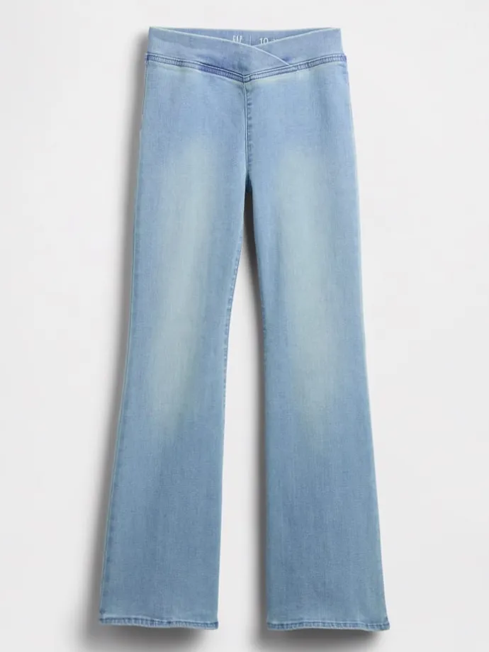 Jeans - Flare fit - in Hellblau