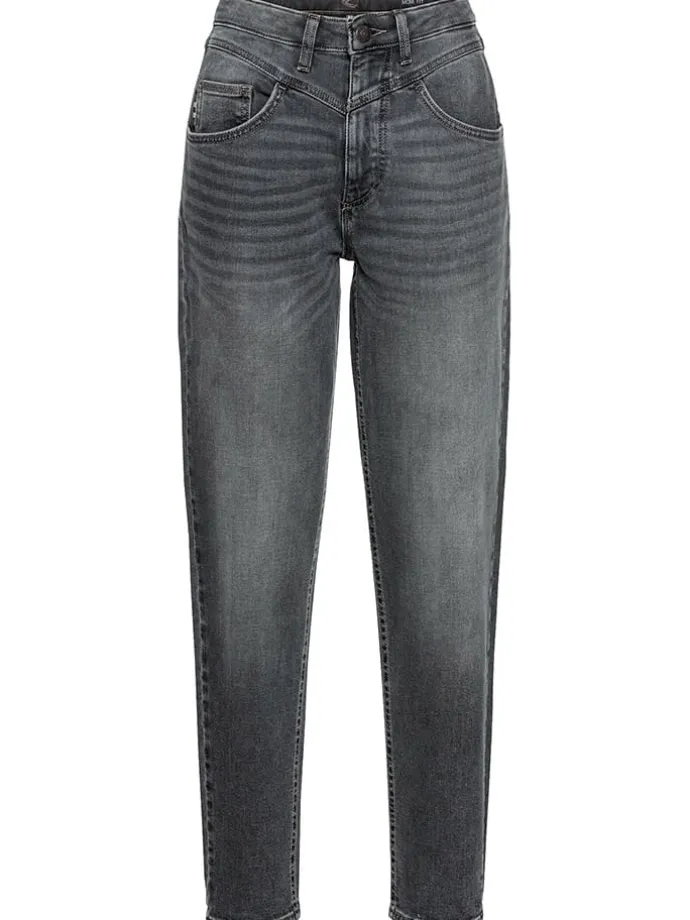 Jeans - Mom fit - in Anthrazit