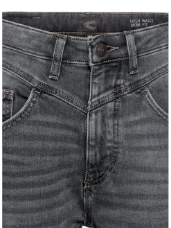 Jeans - Mom fit - in Anthrazit