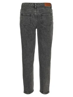 Jeans - Mom Fit - in Grau