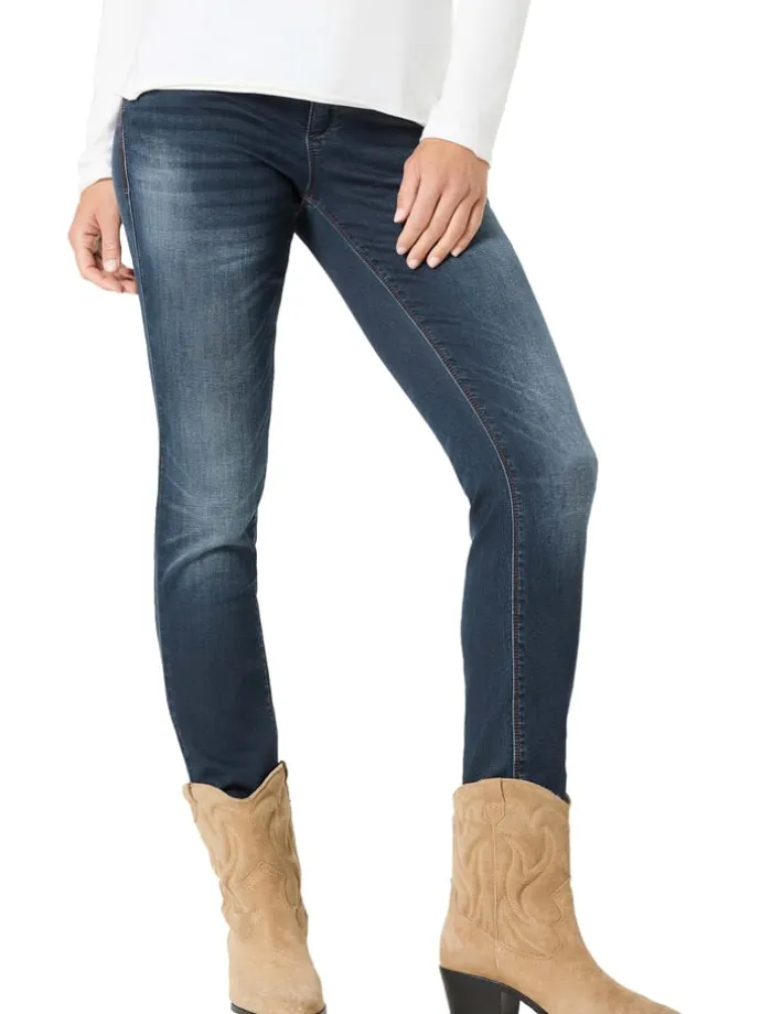 Jeans - Skinny fit - in Dunkelblau