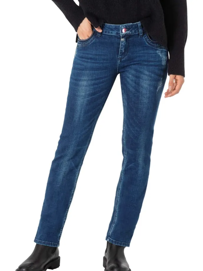Jeans - Slim fit - in Dunkelblau