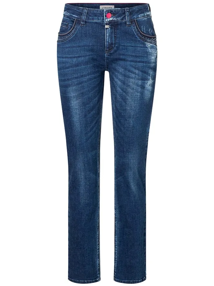 Jeans - Slim fit - in Dunkelblau