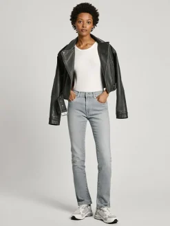 Jeans - Slim fit - in Hellgrau