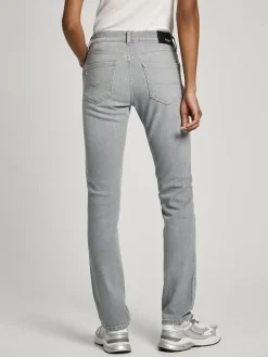Jeans - Slim fit - in Hellgrau