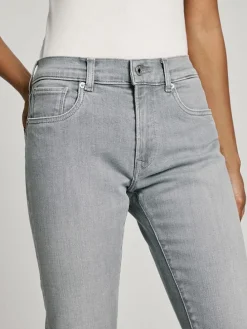 Jeans - Slim fit - in Hellgrau