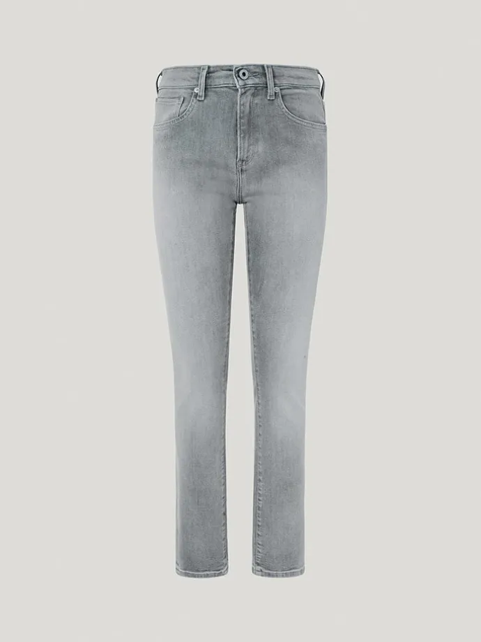 Jeans - Slim fit - in Hellgrau