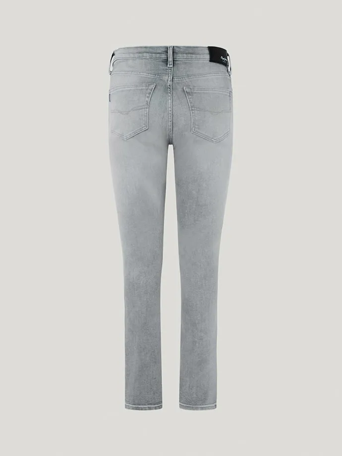 Jeans - Slim fit - in Hellgrau