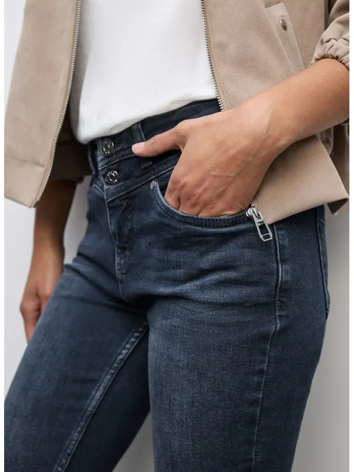 Jeans - Slimf fit - in Dunkelblau