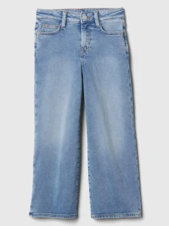 Jeans - Wide leg - in Hellblau
