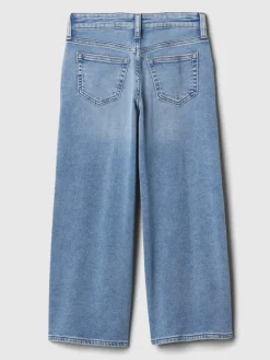 Jeans - Wide leg - in Hellblau