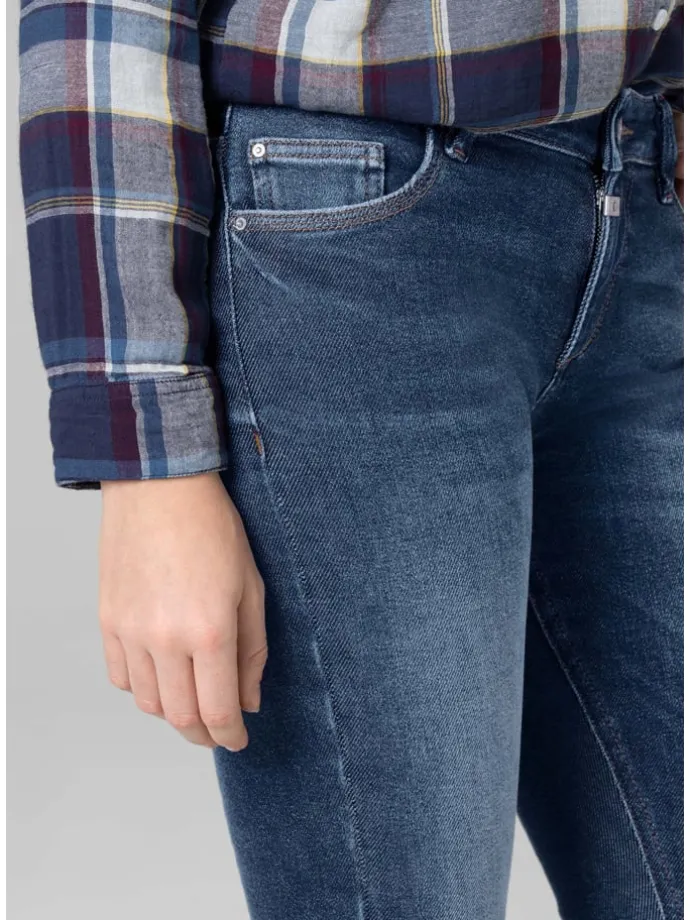 Jeans "Aleena" - Skinny fit - in Dunkelblau