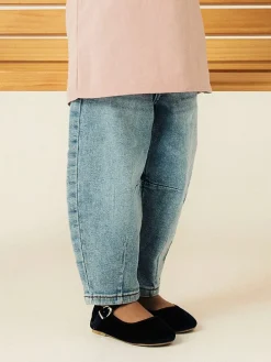 Jeans ''Balloon'' - Mom fit - in Blau