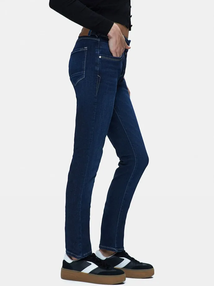 Jeans "Fallon 201" - Slim Fit - in Dunkelblau