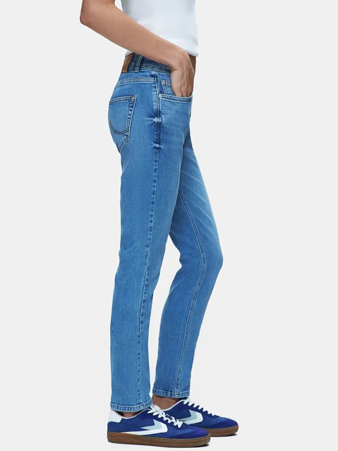 Jeans "Fallon 200" - Slim Fit - in Blau