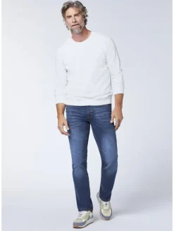 Jeans im 5-Pocket-Design in Blau
