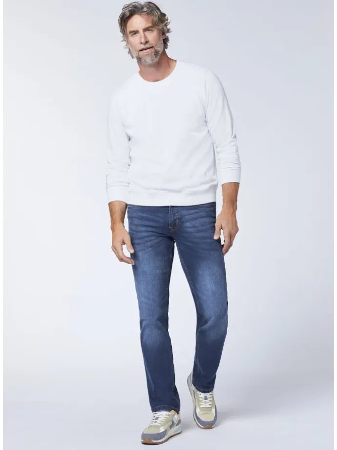 Jeans im 5-Pocket-Design in Blau