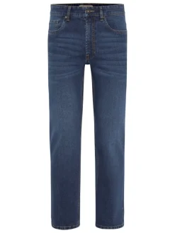 Jeans im 5-Pocket-Design in Blau