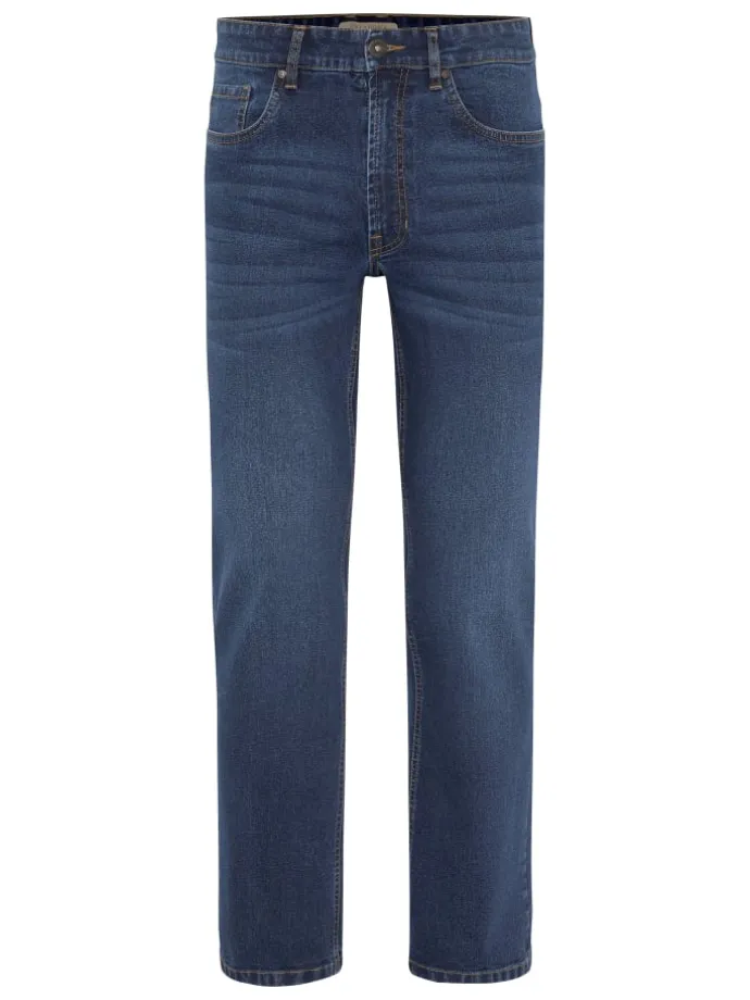 Jeans im 5-Pocket-Design in Blau