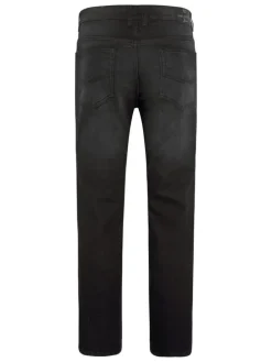 Jeans im 5-Pocket-Stil in Schwarz