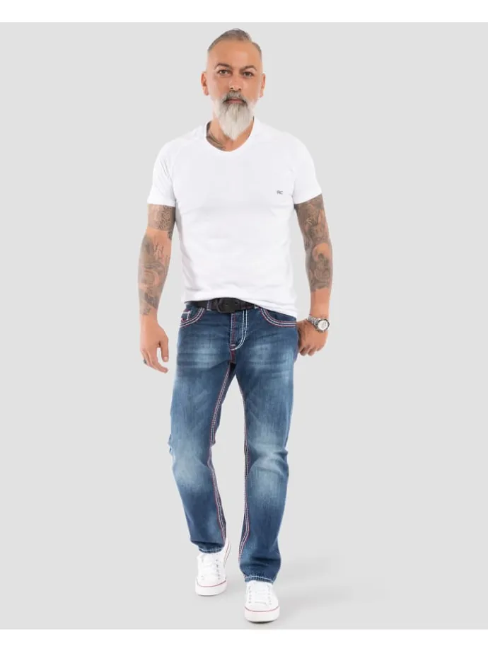 Jeans in Dunkelblau