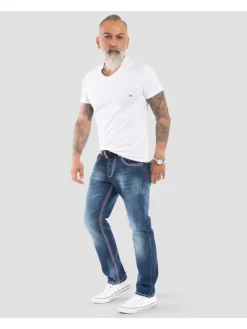Jeans in Dunkelblau