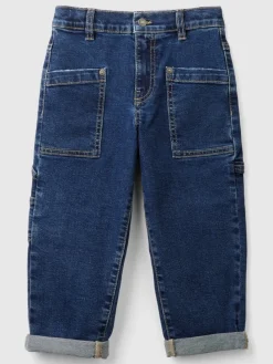 Jeans in Dunkelblau