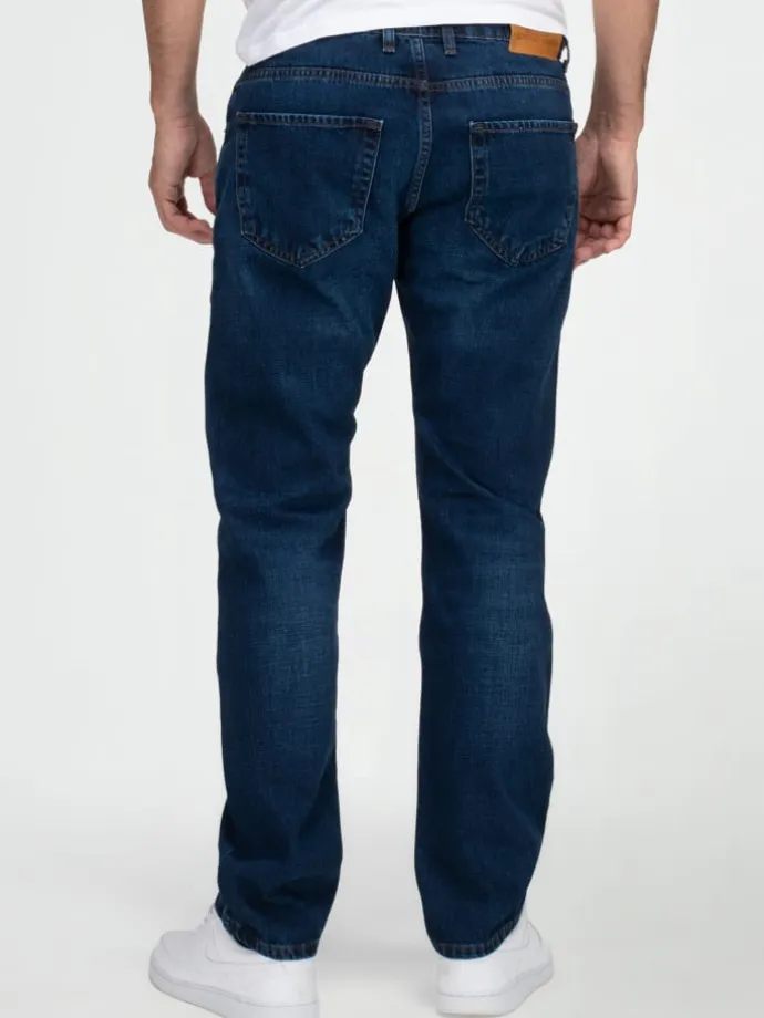 Jeans in Dunkelblau