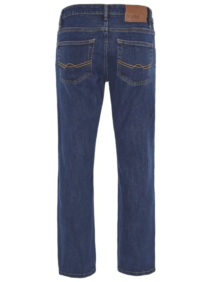 Jeans in klassischer Waschung in Blau