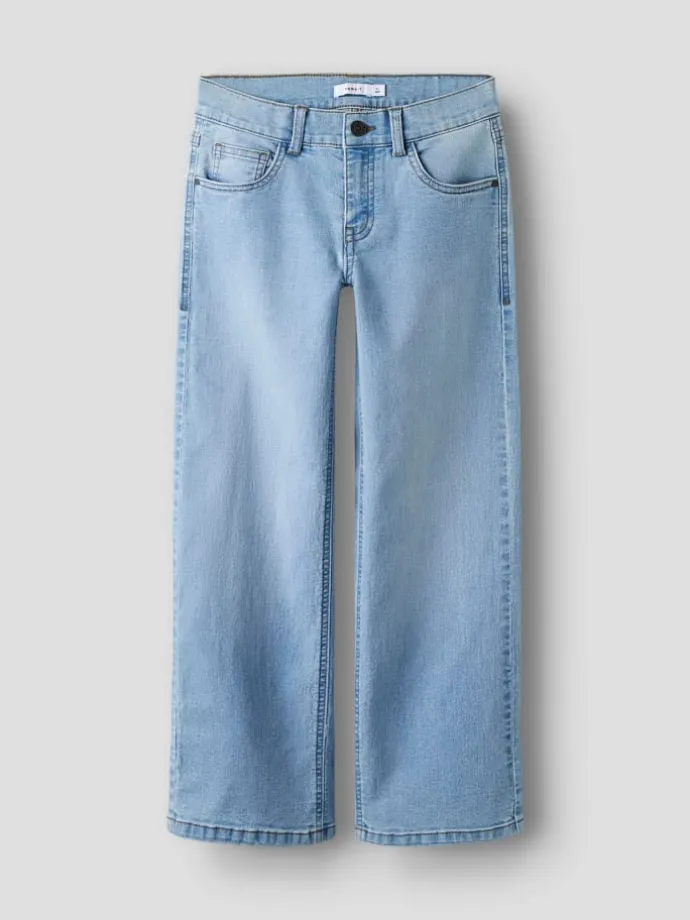 Jeans in Light Blue Denim