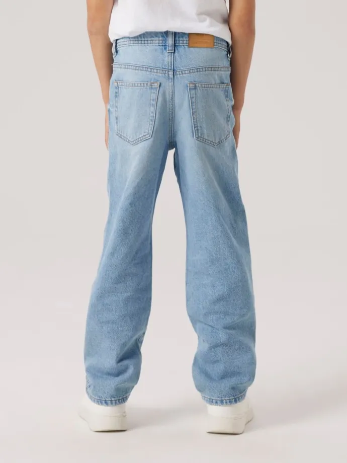 Jeans in Light Blue Denim