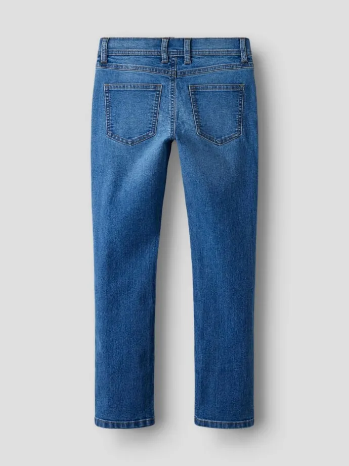 Jeans in Medium Blue Denim