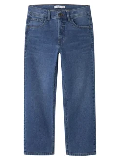 Jeans in Medium Blue Denim