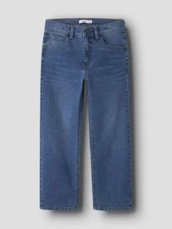 Jeans in Medium Blue Denim
