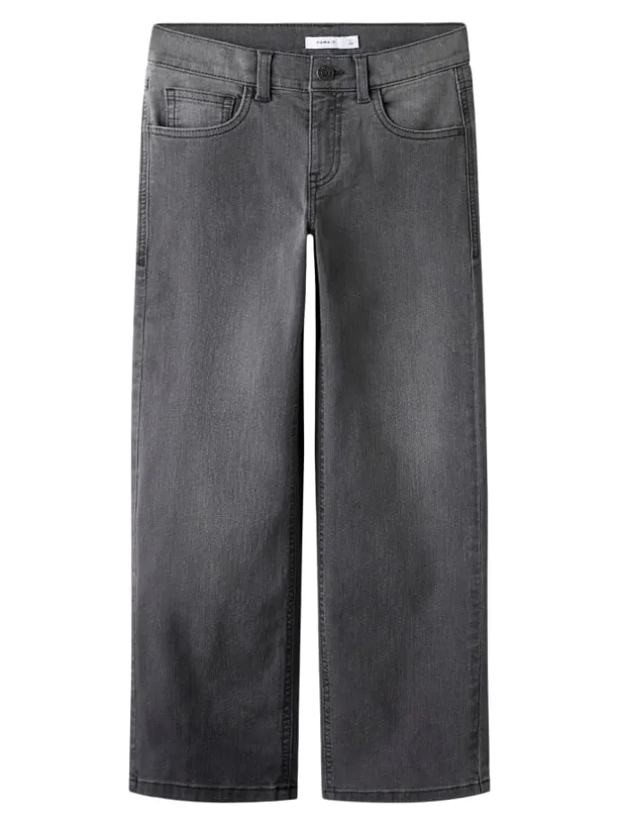 Jeans in Medium Grey Denim
