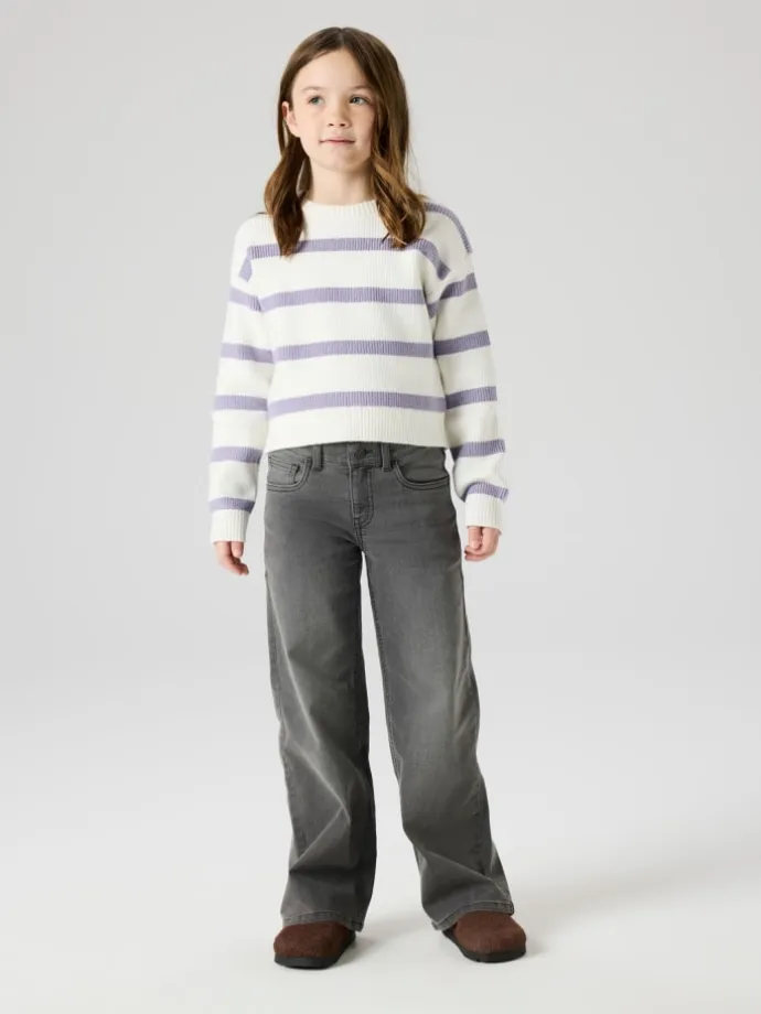 Jeans in Medium Grey Denim